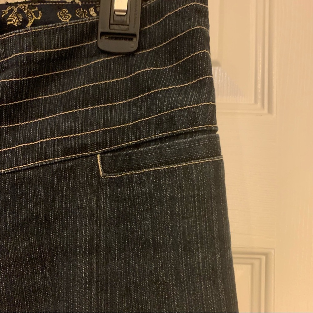 Stylish Dark Blue Women's Jeans - Picture 6 of 12